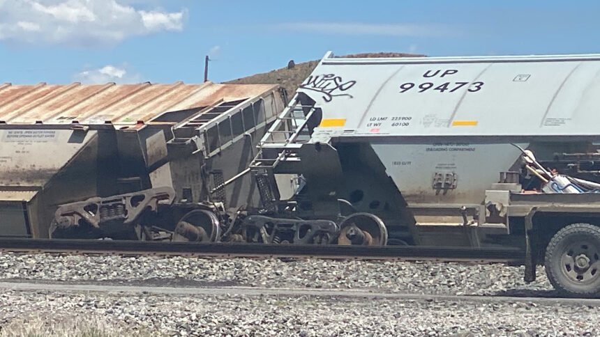 No injuries reported in train derailment near Pocatello_13
