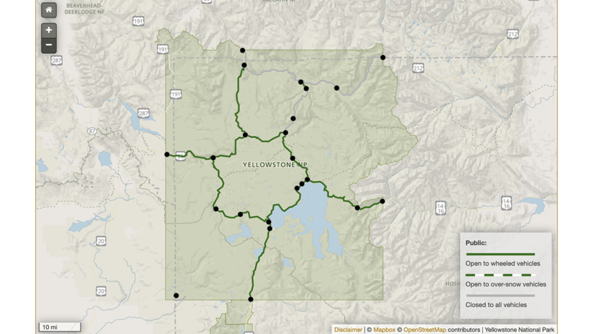Northern Yellowstone roads close temporarily due to heavy flooding, rockslides, extremely hazardous conditions