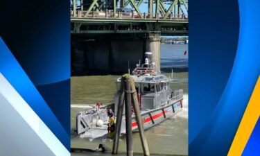 A man was rescued from the Columbia River Wednesday afternoon after jumping from the I-5 bridge