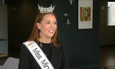 History was made with the newly crowned Miss Minnesota on Friday in Eden Prairie