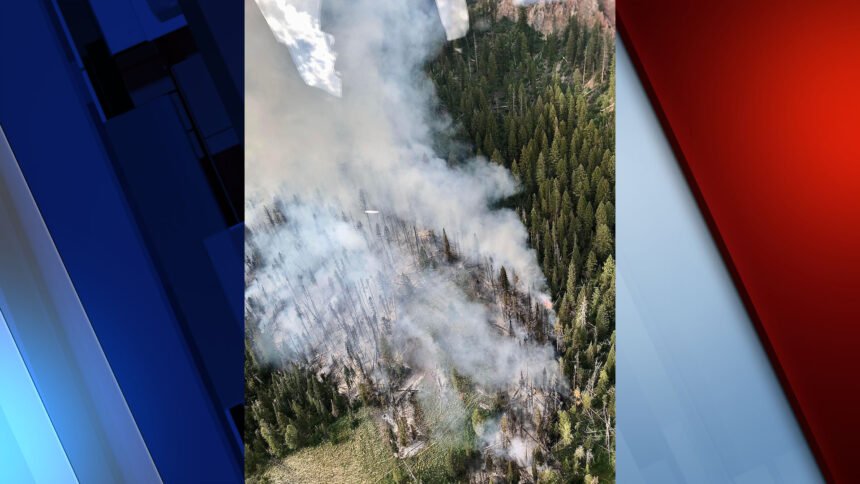 Sandy Fire Discovered on the Bridger-Teton National Forest__U.S. Forest Service-Bridger-Teton National Forest