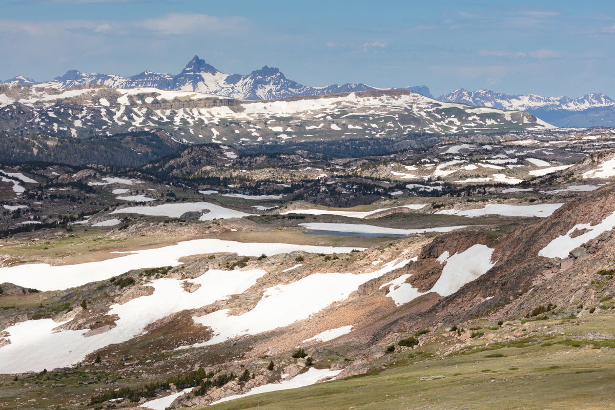 Beartooth Highway Partially Reopens With Nighttime Closures   Views Of Pilot And Index Peaks Along The Beartooth Highway NPS Jacob W. Frank Scaled 