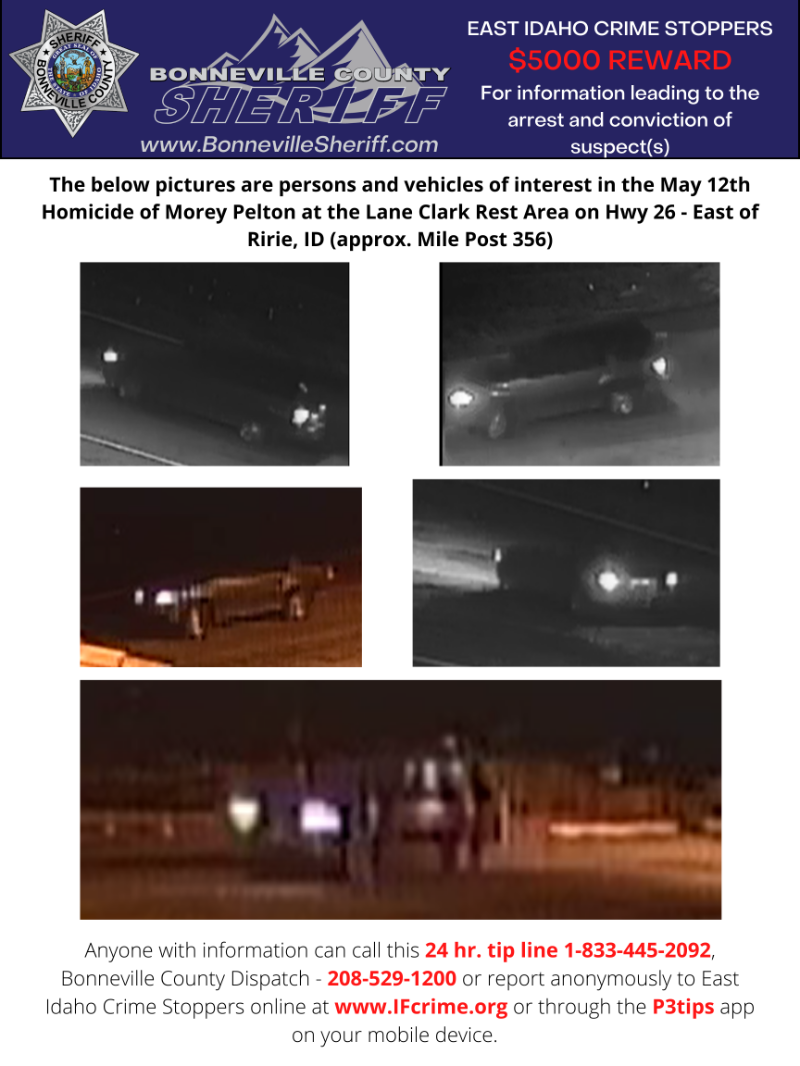 Wanted poster_Police seek information on persons and vehicles of interest in homicide investigation_2