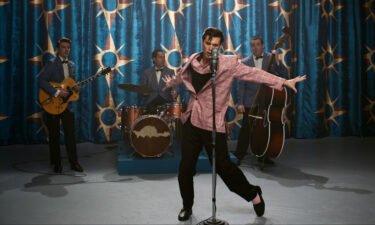 Austin Butler as Elvis Presley in director Baz Luhrman's 'Elvis.'