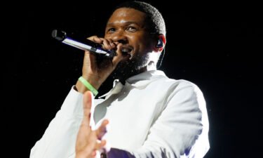 Usher performs at the 2022 Something in the Water Music Festival on Independence Avenue on June 17