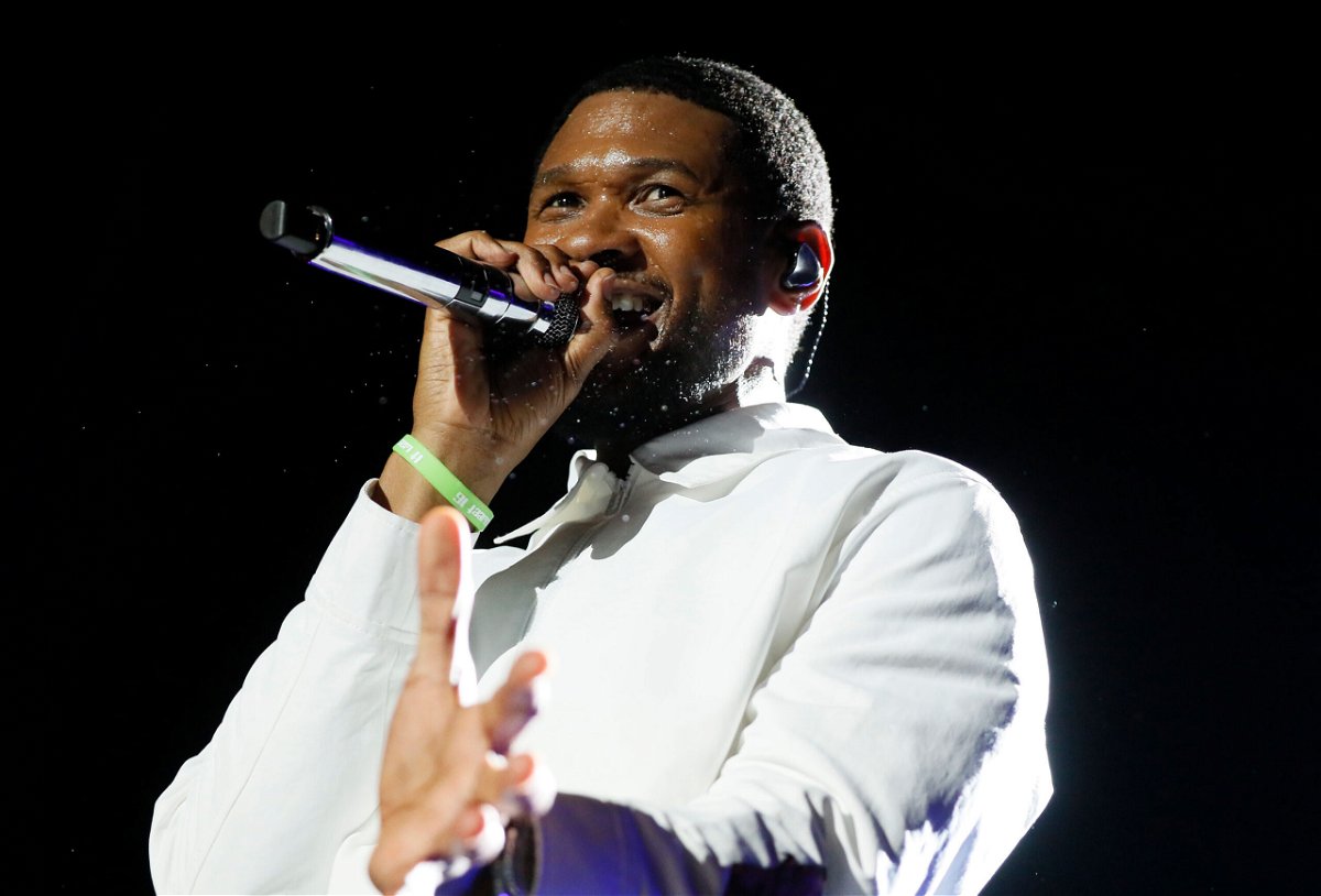 <i>Paul Morigi/Getty Images</i><br/>Usher performs at the 2022 Something in the Water Music Festival on Independence Avenue on June 17