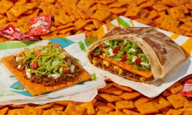 Taco Bell is testing a new menu item with a beloved snack food. The fast-food chain hopes the "Big Cheez-It Tostada" and "Big Cheez-It Crunchwrap Supreme" can replicate the success of its Doritos shells.