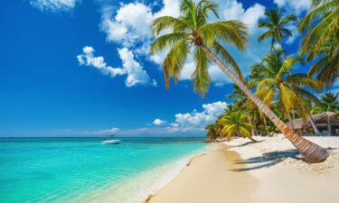 Tropical beach in Punta Cana