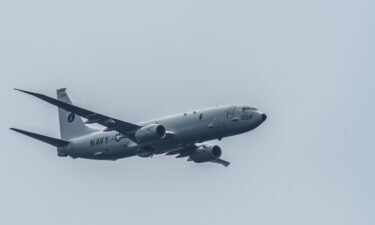 A US Navy P-8A Poseidon reconnaissance plane flew over the Taiwan Strait on June 24 in a demonstration of the United States' "commitment to a free and open Indo-Pacific
