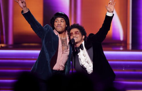 Anderson .Paak and Bruno Mars of Silk Sonic
