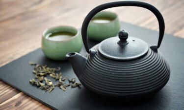 Green tea is less processed than black tea and also is lighter in caffeine.