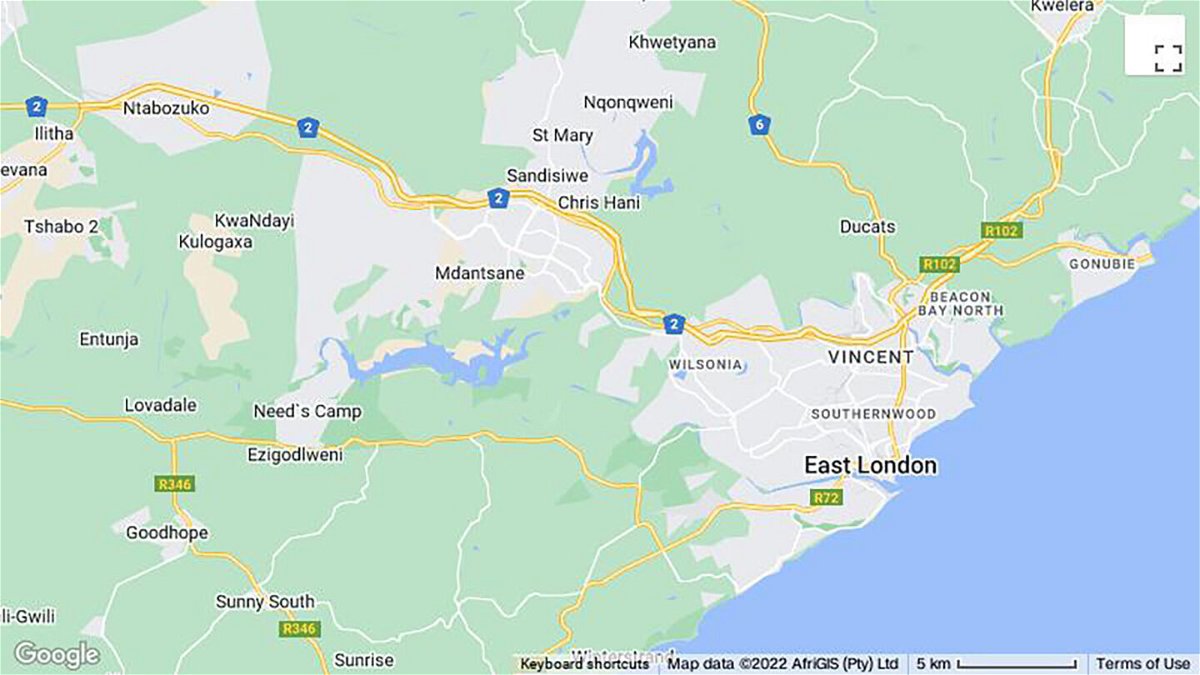<i>Google Maps</i><br/>South African authorities are investigating the deaths of at least 17 people at a tavern in East London.