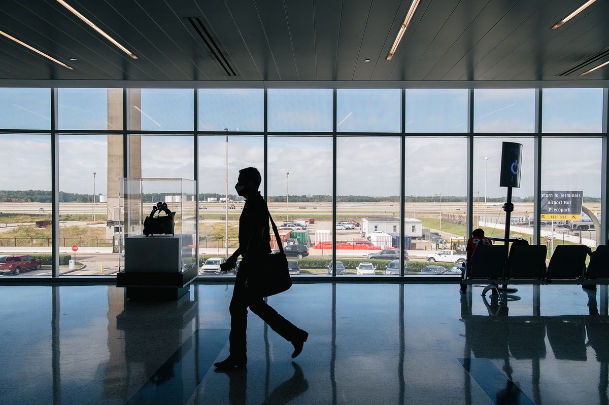 <i>Brandon Bell/Getty Images</i><br/>The Biden administration is expected to announce June 10 that the US Centers for Disease Control and Prevention will lift its requirement for travelers to test negative for Covid-19 before entering the US