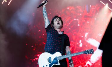 Billie Joe Armstrong of Green Day performs at the London Stadium on June 24. Armstrong told fans at a concert that he intends to renounce his United States citizenship following the US Supreme Court's decision to overturn Roe v. Wade.