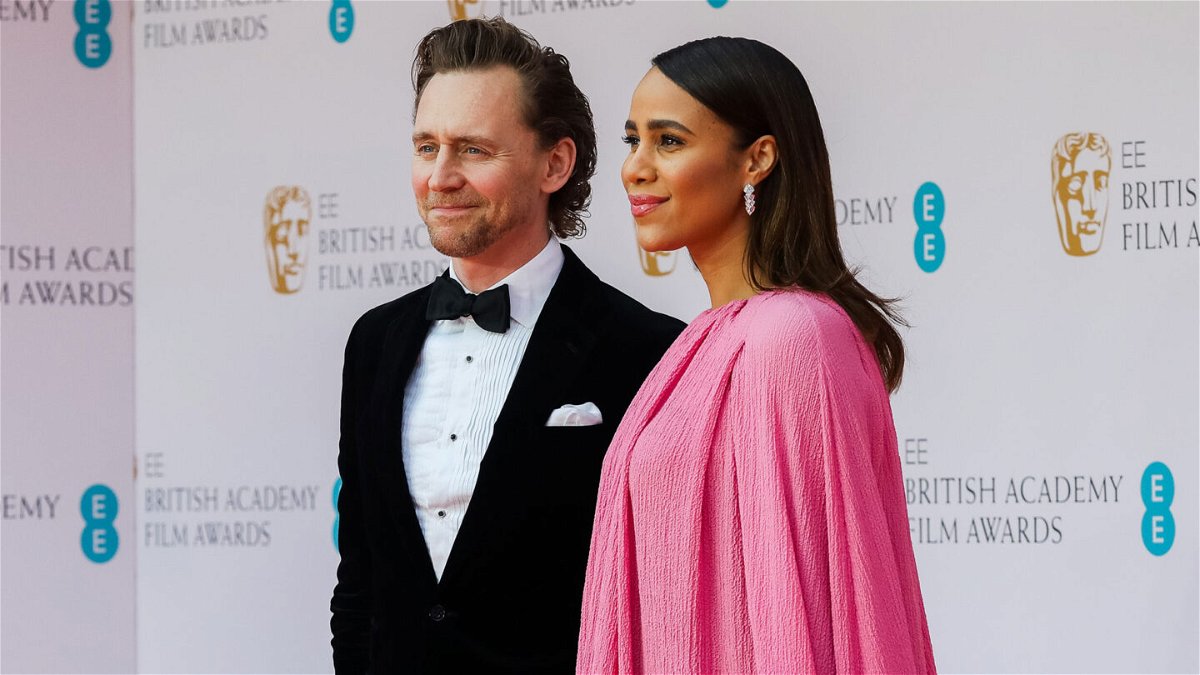<i>Tristan Fewings/Getty Images</i><br/>Tom Hiddleston and Zawe Ashton are expecting their first child together.