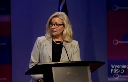 Wyoming Rep. Liz Cheney cast the Republican Party as "threatened by fealty to an individual" and defended her work on the committee investigating the January 6
