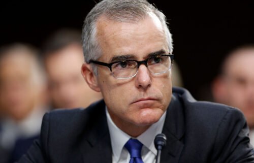 Former FBI Deputy Director Andrew McCabe said an investigation should be launched into how he and former FBI Director James Comey were both selected by the Internal Revenue Service for an intensive tax audit.