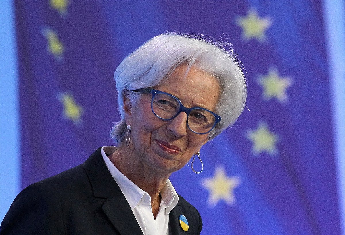 <i>Daniel Roland/Pool/Reuters</i><br/>President of European Central Bank Christine Lagarde is seen here in Frankfurt
