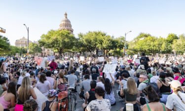 Abortion rights supporters gather in Austin