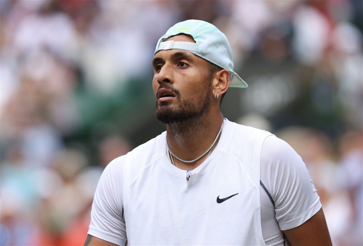 <i>Rob Newell/CameraSport via Getty Images</i><br/>Tennis star Nick Kyrgios is due to face court in the Australian capital of Canberra after allegedly assaulting his former girlfriend in 2021 according to Australian news reports.