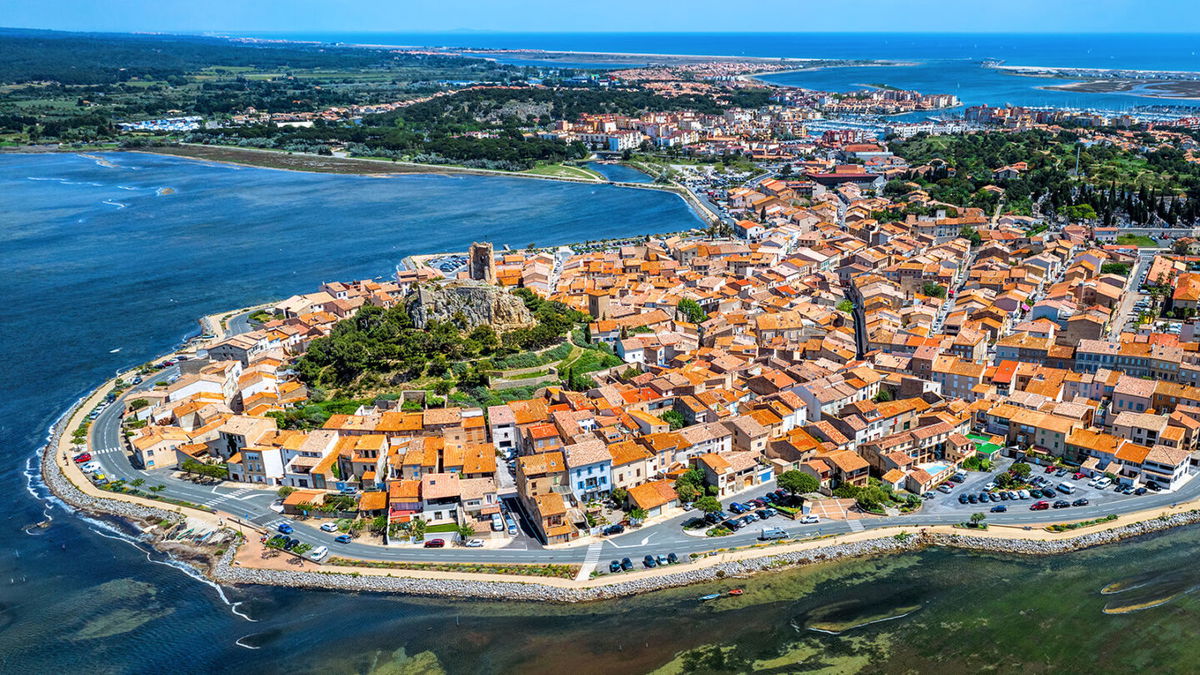 <i>Boris Stroujko/Adobe Stock</i><br/>The secret stretch of coastal France that's nicer than Nice. The town of Gruissan is located along the Mediterranean coast about nine miles southeast of Narbonne.