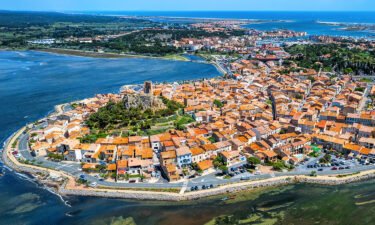 The secret stretch of coastal France that's nicer than Nice. The town of Gruissan is located along the Mediterranean coast about nine miles southeast of Narbonne.