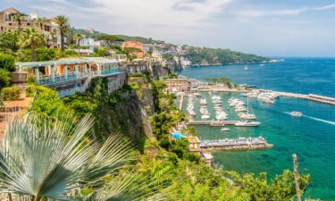 The Amalfi Coast region attracts large numbers of tourists.