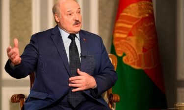Belarusian President Alexander Lukashenko has accused Ukraine of firing missiles at military facilities on his country's territory.
