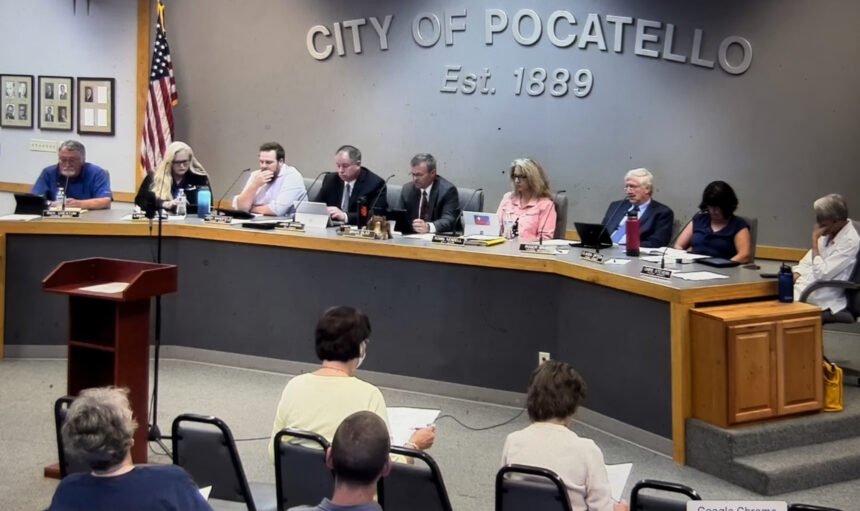Pocatello City Council meeting August 18,2022