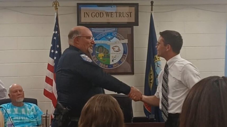 New Rigby police chief sworn in_Aug 2022_4