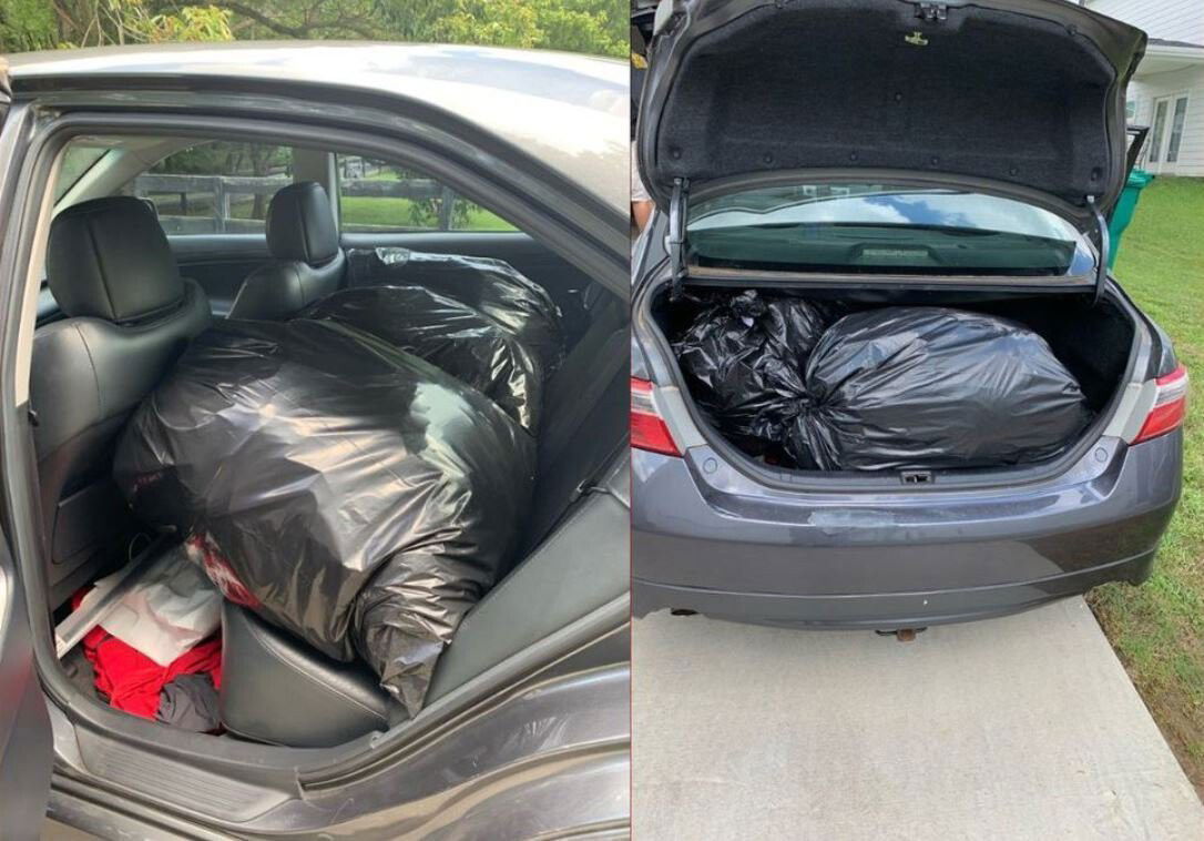 <i>Nashville Police/WSMV</i><br/>More than 200 pounds of marijuana was seized by the Metro Nashville Police Department from a home on August 22.