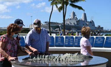 The National Pearl Harbor Memorial is a stop on Kajihiro's DeTours