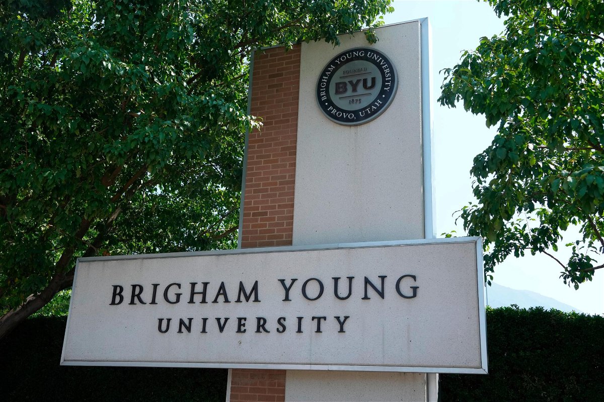 <i>Kirby Lee/AP</i><br/>Brigham Young University apologized for racist comments made by a fan during a women's volleyball match between BYU and Duke on August 26.