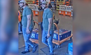 Surveillance photo released by police in Georgia shows a suspected shoplifter bearing an uncanny resemblance to actor Bradley Cooper.