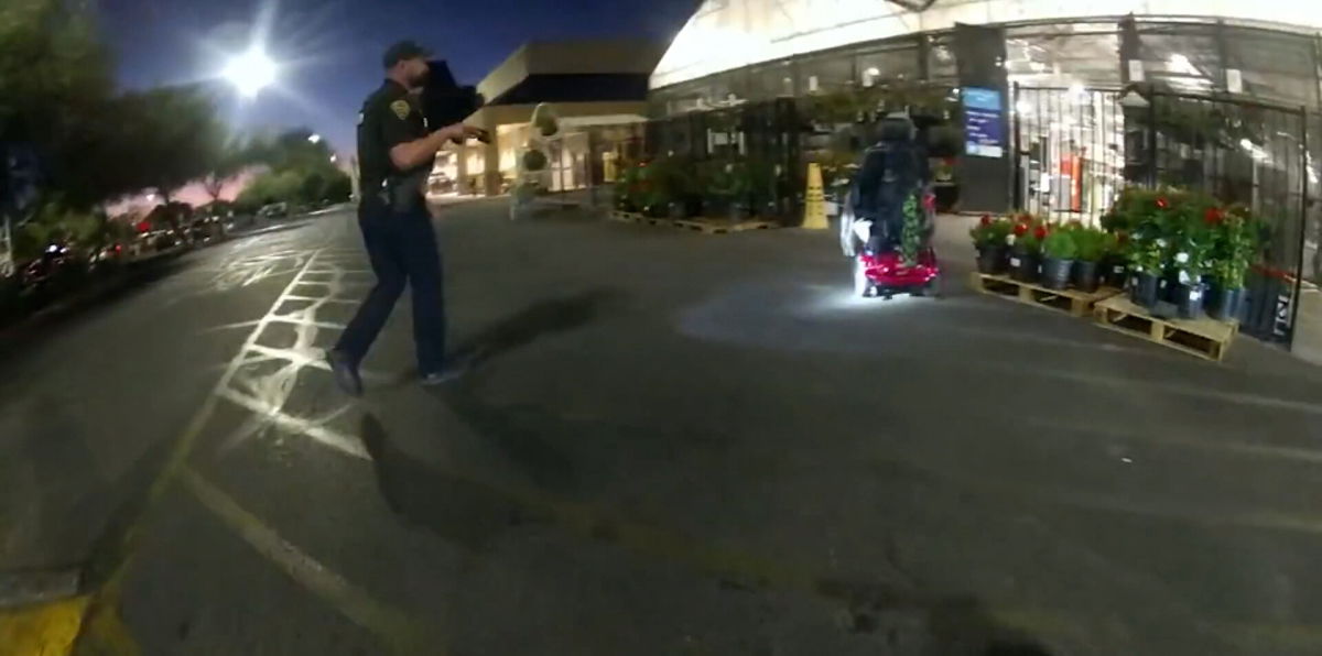 <i>Tucson Police Department</i><br/>An Arizona grand jury indicted a former police officer on a manslaughter charge in the shooting death last year of a man who was in a motorized wheelchair