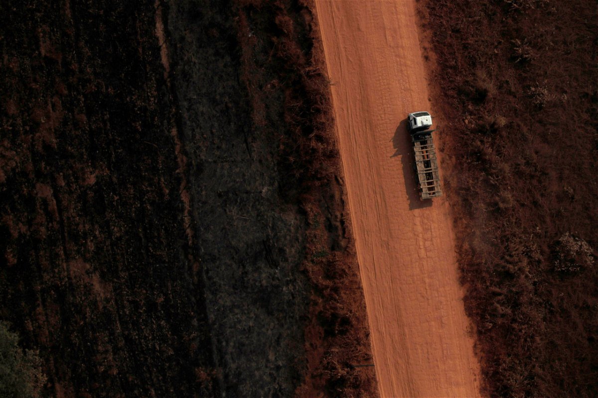 <i>Ueslei Marcelino/Reuters</i><br/>A truck on the BR-319 highway near the city of Humaita in Amazonas state.