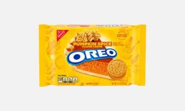 Oreo's "Pumpkin Spice Sandwich Cookies" are hitting store shelves on August 15