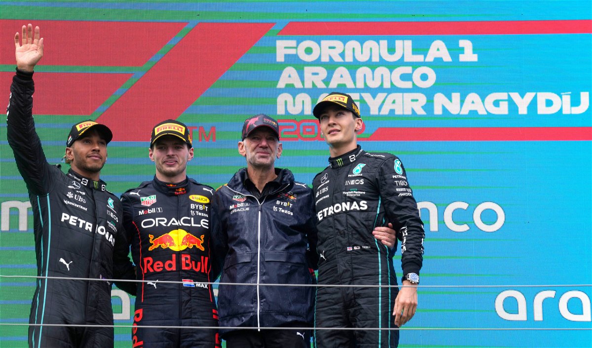 <i>Darko Bandic/AP</i><br/>It was a second-straight double-podium finish for Mercedes