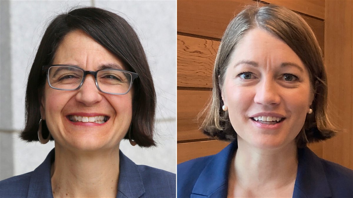 <i>AP</i><br/>Vermont State Senate President Pro Tempore Becca Balint (left) and Lt. Gov. Molly Gray (right) are leading the Democratic primary for Vermont's at-large House seat.