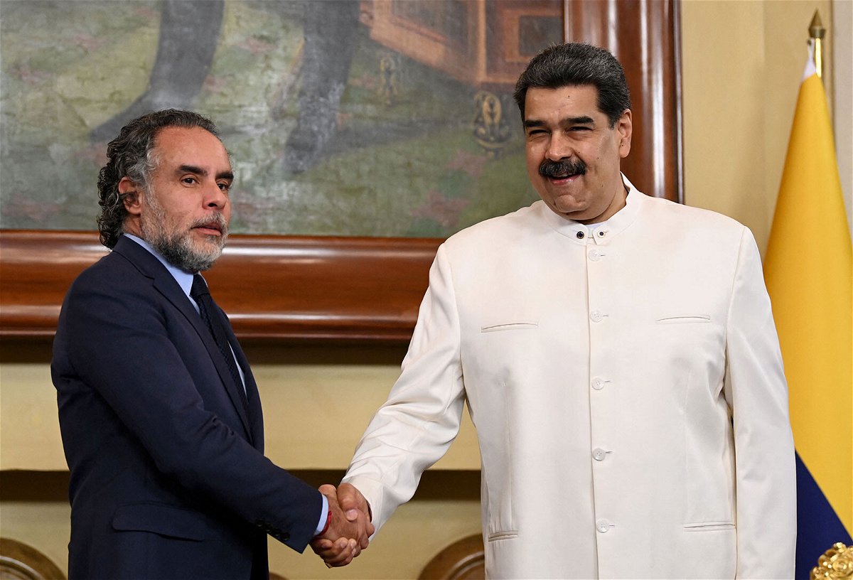 <i>Yuri Cortez/AFP/Getty Images</i><br/>The new Colombian ambassador to Venezuela