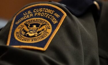 US Customs and Border Protection officers in Ohio seized three shipments of counterfeit watches and jewelry worth an estimated street value of nearly $7 million. A U.S. Customs and Border Protection patch on the uniform of Rodolfo Karisch