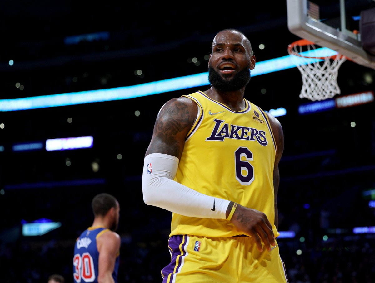 <i>Harry How/Getty Images North America/Getty Images</i><br/>LeBron James