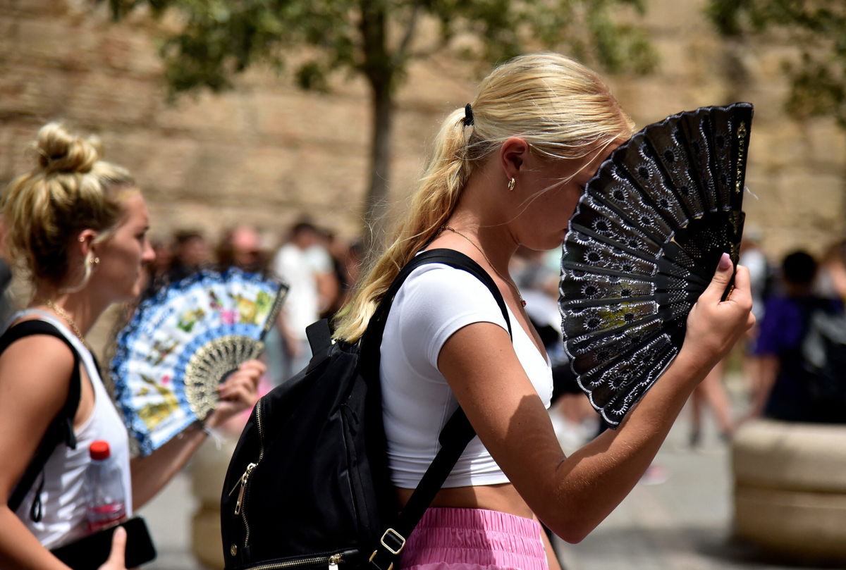 <i>Cristina Quicler/AFP/Getty Images</i><br/>The dangerous levels of heat that have scorched the northern hemisphere are likely to hit most of the world between three and 10 times more often by the turn of the century