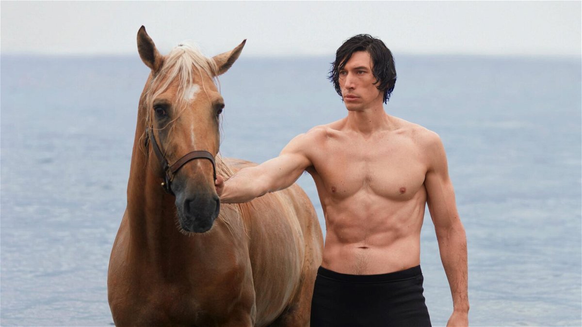 <i>Burberry</i><br/>Adam Driver again went viral for a topless