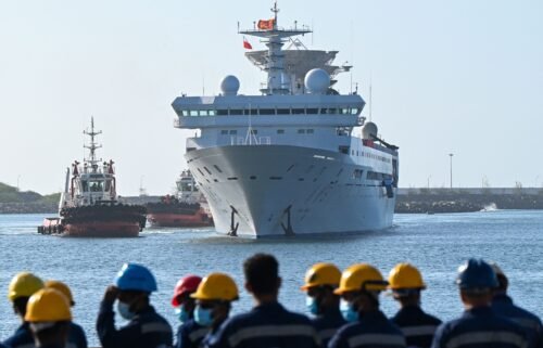 China's research and survey vessel