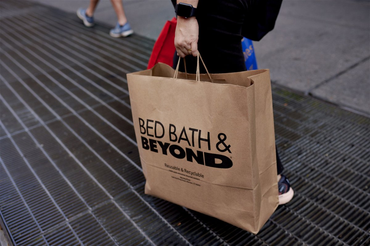 <i>Gabby Jones/Bloomberg via Getty Images</i><br/>Bed Bath & Beyond's stock tumbled in early trading after it announced layoffs