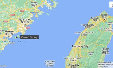 Taiwanese soldiers on August 30 fired flares at three unidentified drones that flew near Kinmen County