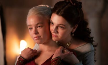 Milly Alcock as young Rhaenyra and Emily Carey as the young version of her best bud Alicent in "House of the Dragon."