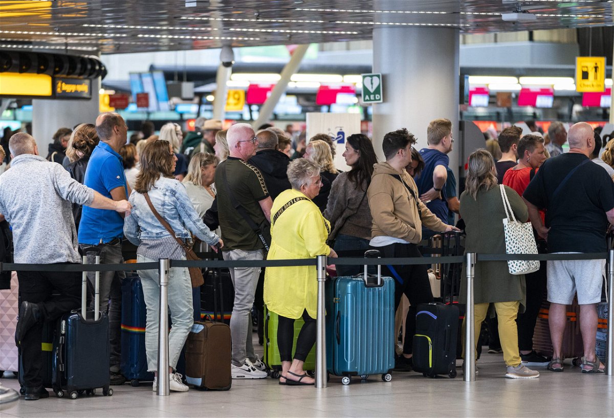 <i>Jeroen Jumelet/ANP/AFP/Getty Images</i><br/>In the latest moves aimed at curbing air travel chaos