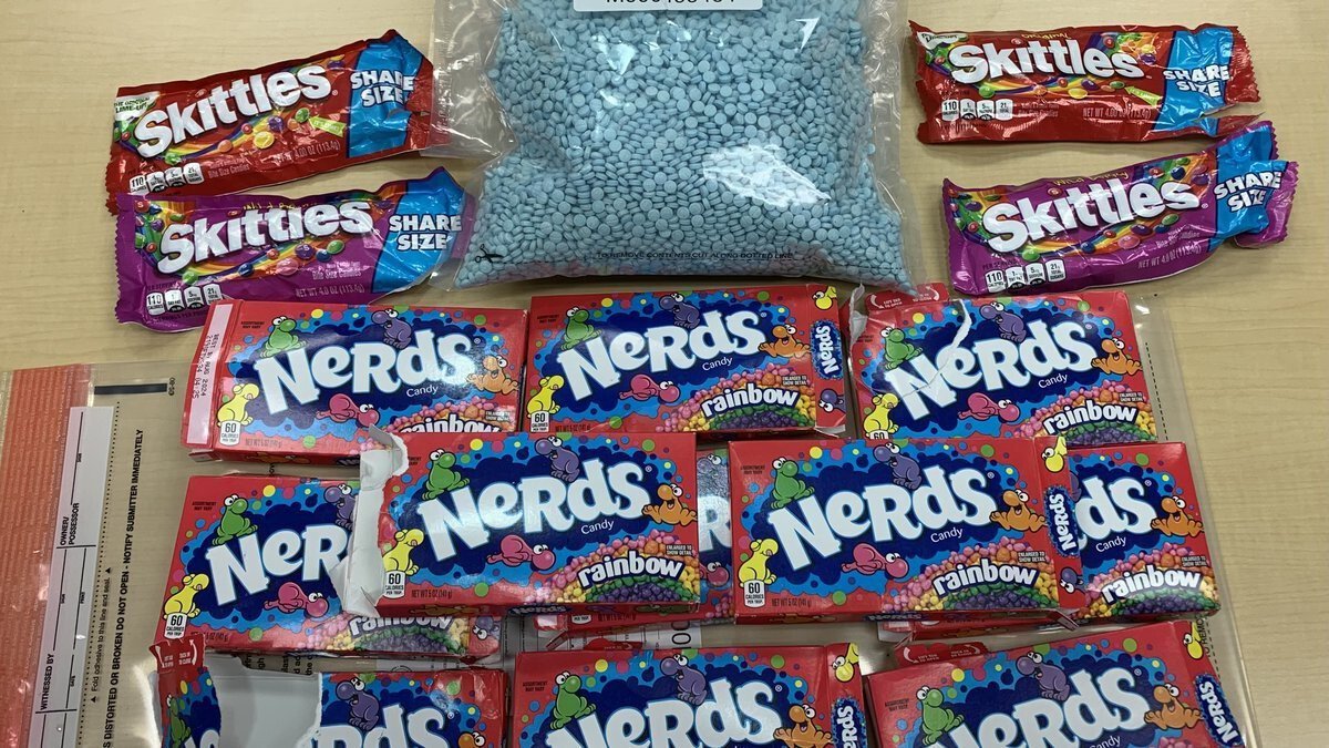 <i>United States Attorney for the District of Connecticut/WFSB</i><br/>Two men from Maryland face fentanyl trafficking charges after investigators found thousands of pills in candy boxes.